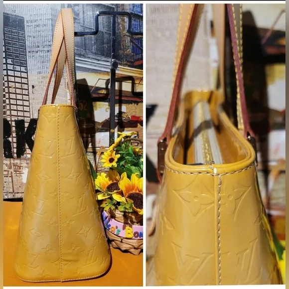 🔥SOLD🔥 LOUIS🌻VUITTON Monogram Vernise Tote Bag - Picture 6 of 17